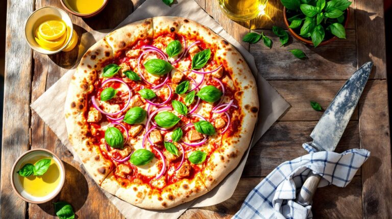 recette pizza italienne au thon