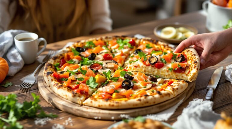 que mettre dans une pizza base crème fraîche