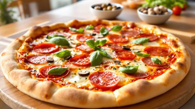 recette pizza maison facile