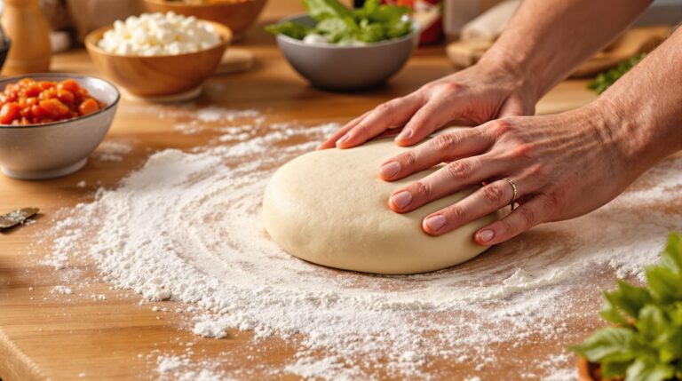 recette pâte à pizza moelleuse