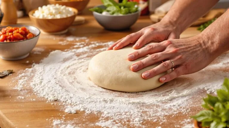 recette pâte à pizza moelleuse