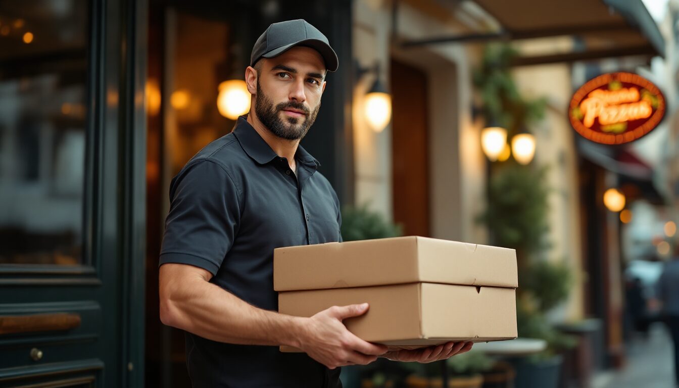 boite pizza livraison